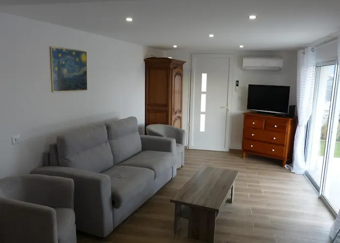 Mini Villa T2 Climatisee, Vue Mer, Cosy & Moderne