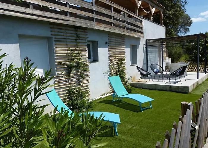 Mini Villa T2 Climatisee, Vue Mer, Cosy & Moderne