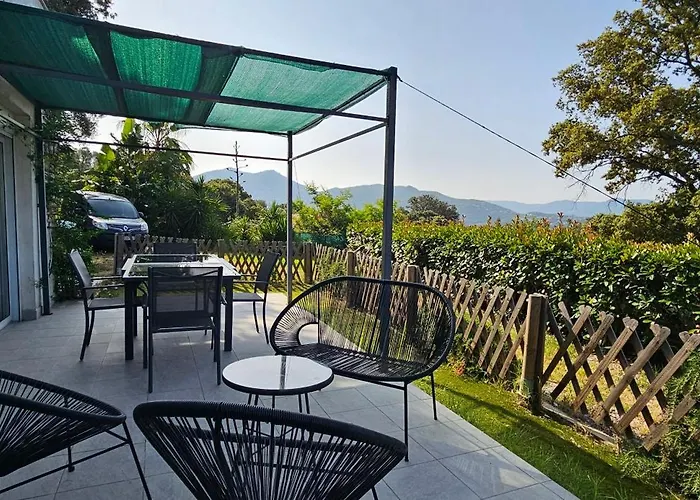 Mini Villa T2 Climatisee, Vue Mer, Cosy & Moderne