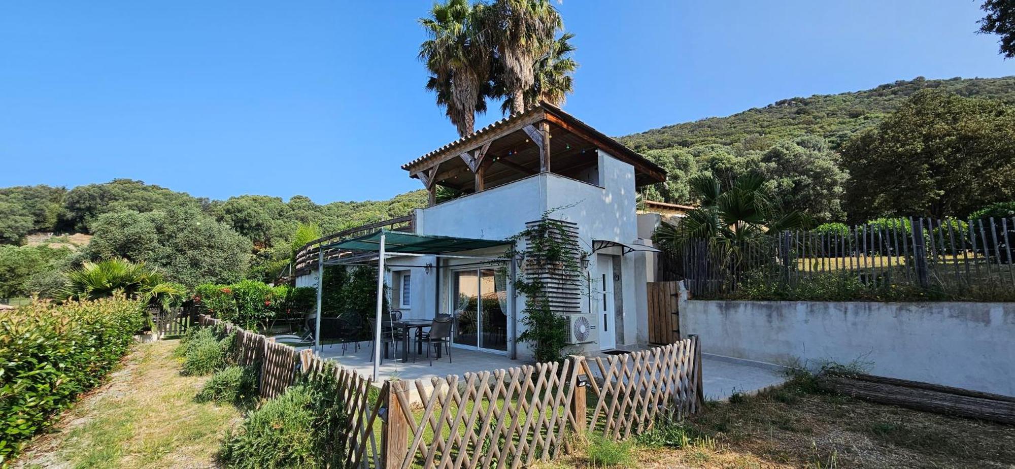 Villa Mini T2 Climatisee, Vue Mer, Cosy & Moderne