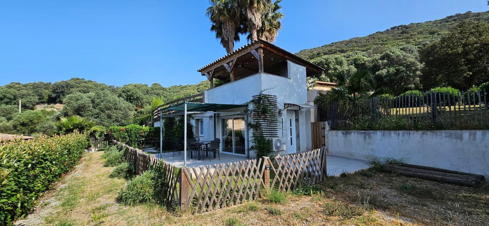 Mini T2 Climatisee, Vue Mer, Cosy & Moderne Villa *